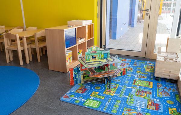 Bauecke Kindergarten